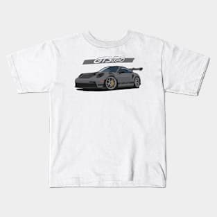 Car 911 gt3 rs dark grey Kids T-Shirt